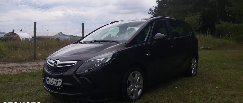 Opel Zafira cena 26000 przebieg: 185345, rok produkcji 2013 z Szczecinek małe 137